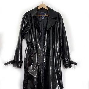 PVC Trench Coat